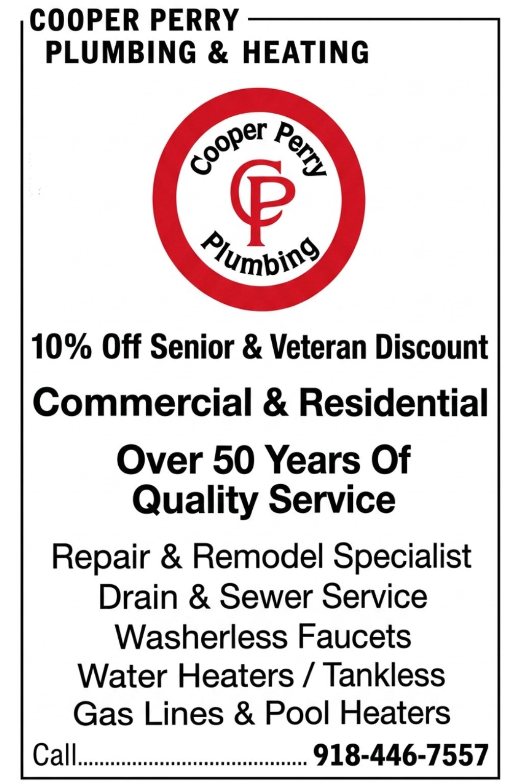 Cooper Perry Plumbing & Heating