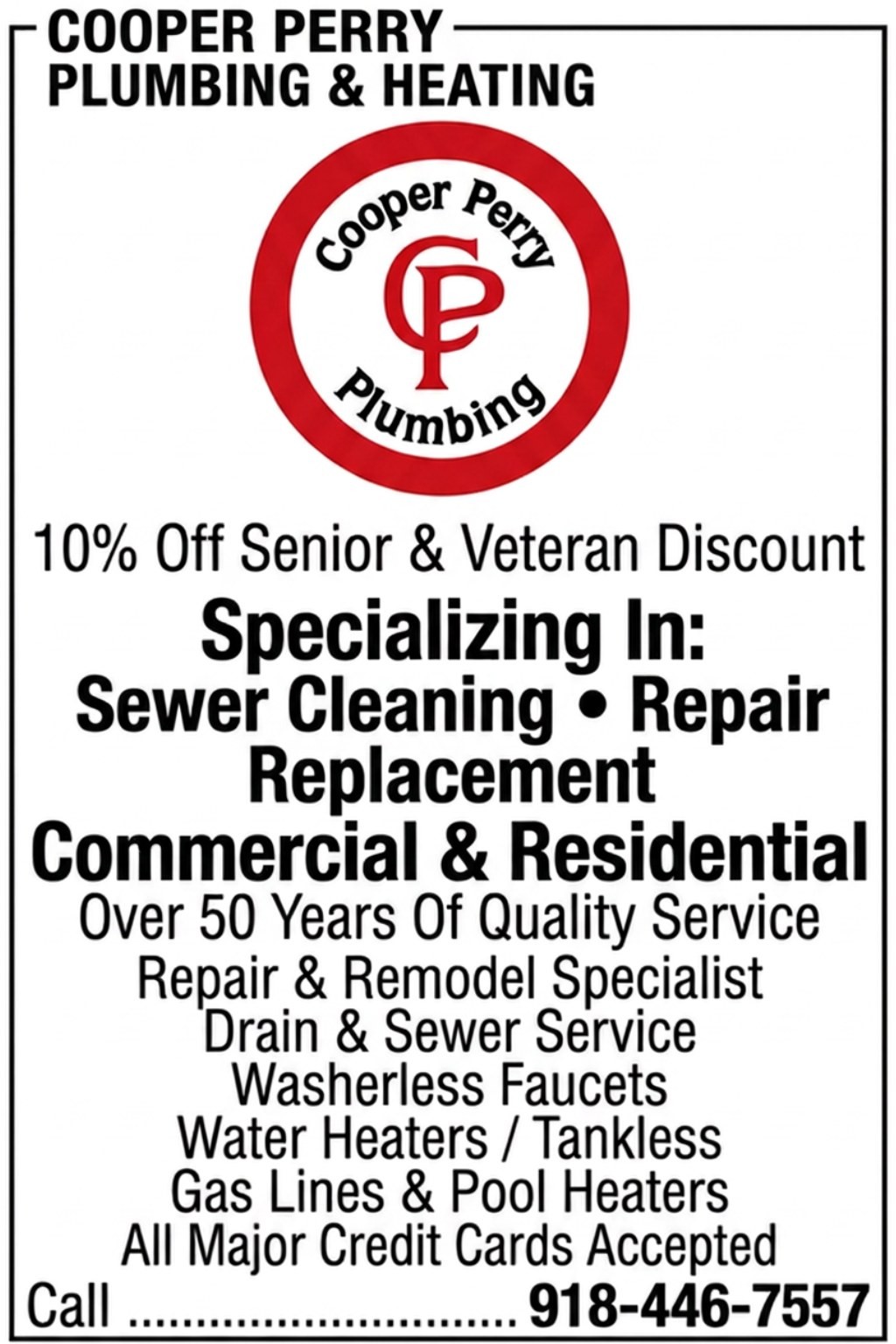 Cooper Perry Plumbing & Heating