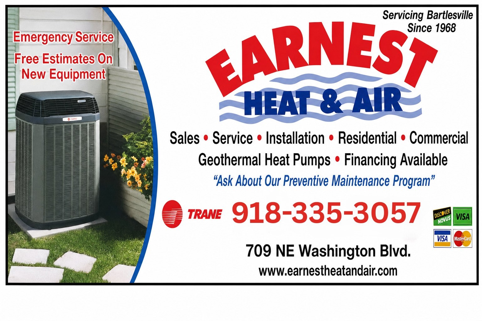 EARNEST HEAT & AIR