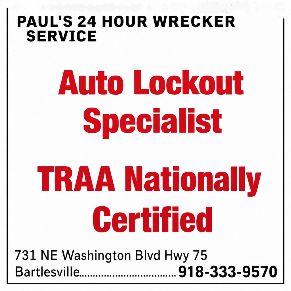 Paul's 24 Hour Wrecker Service