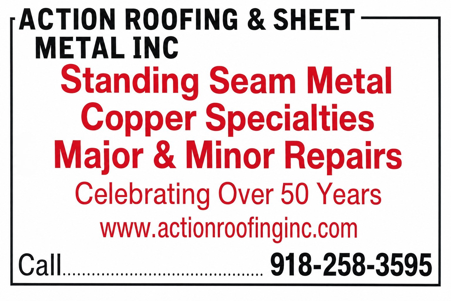 Action Roofing & Sheet Metal Inc