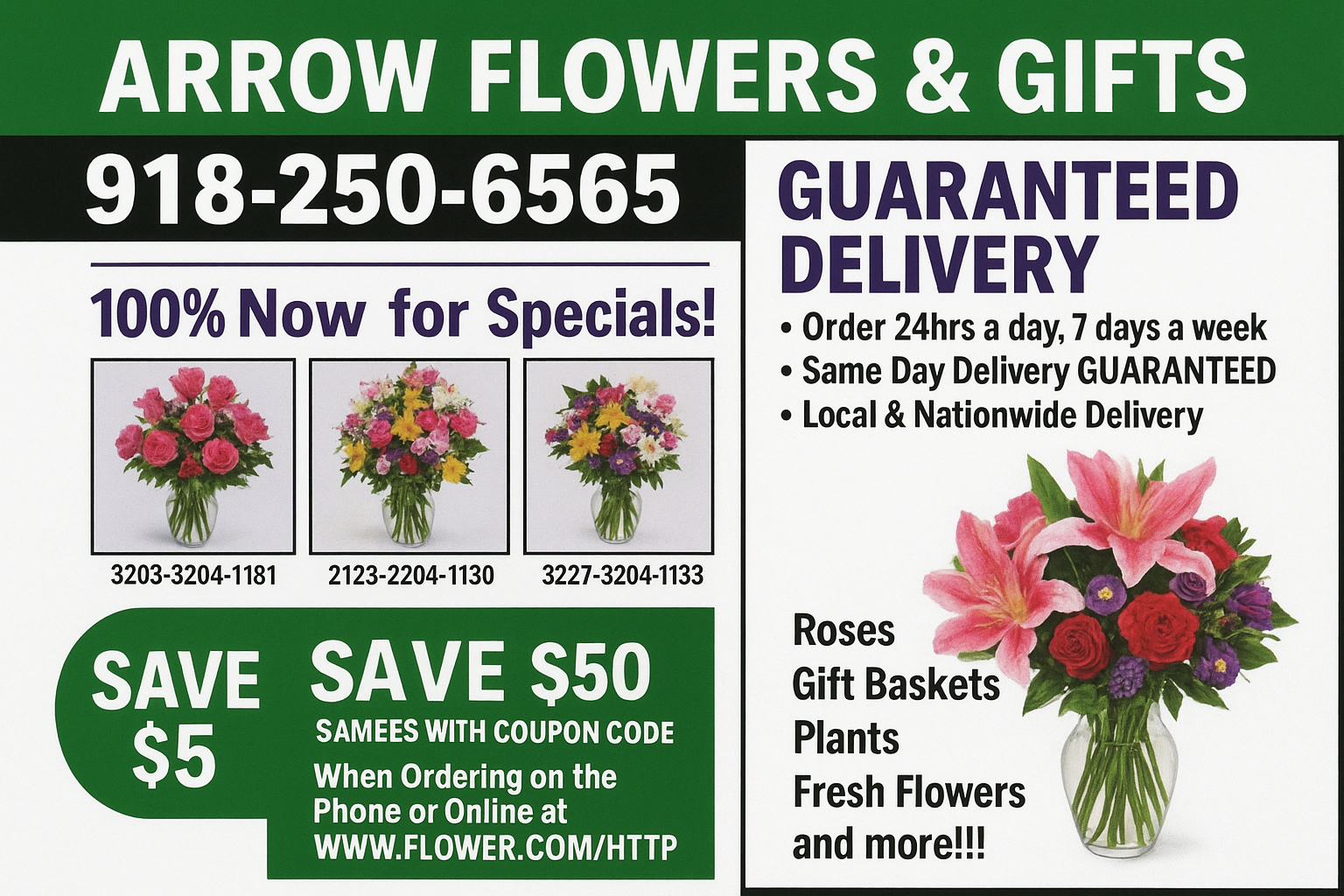 Arrow Flowers & Gifts