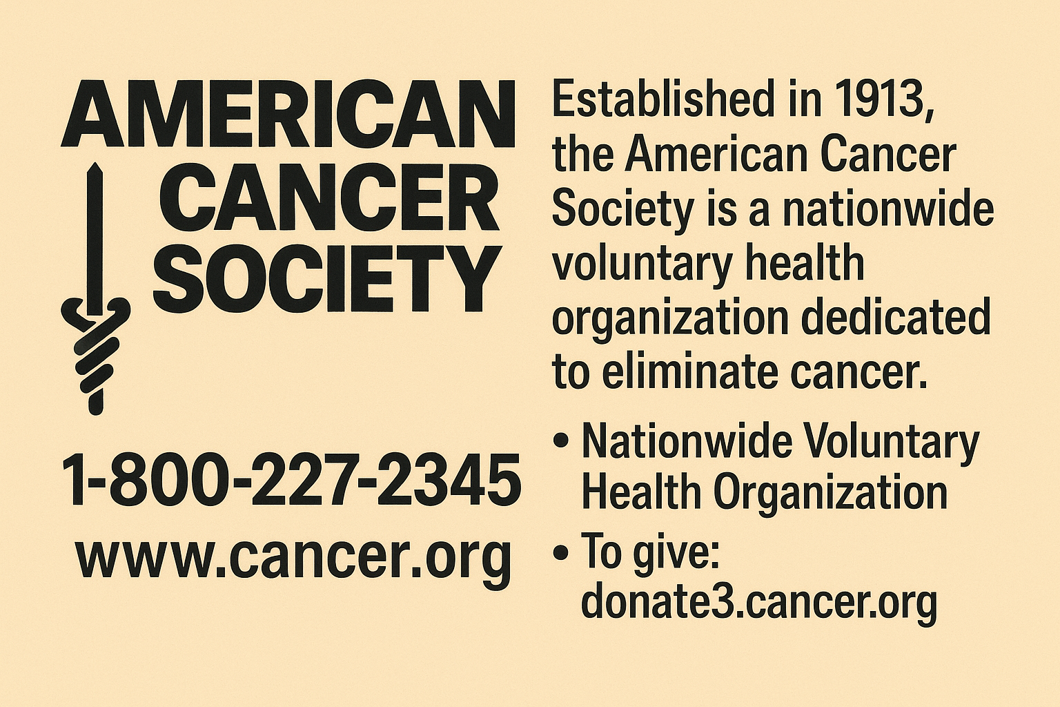 American Cancer Society