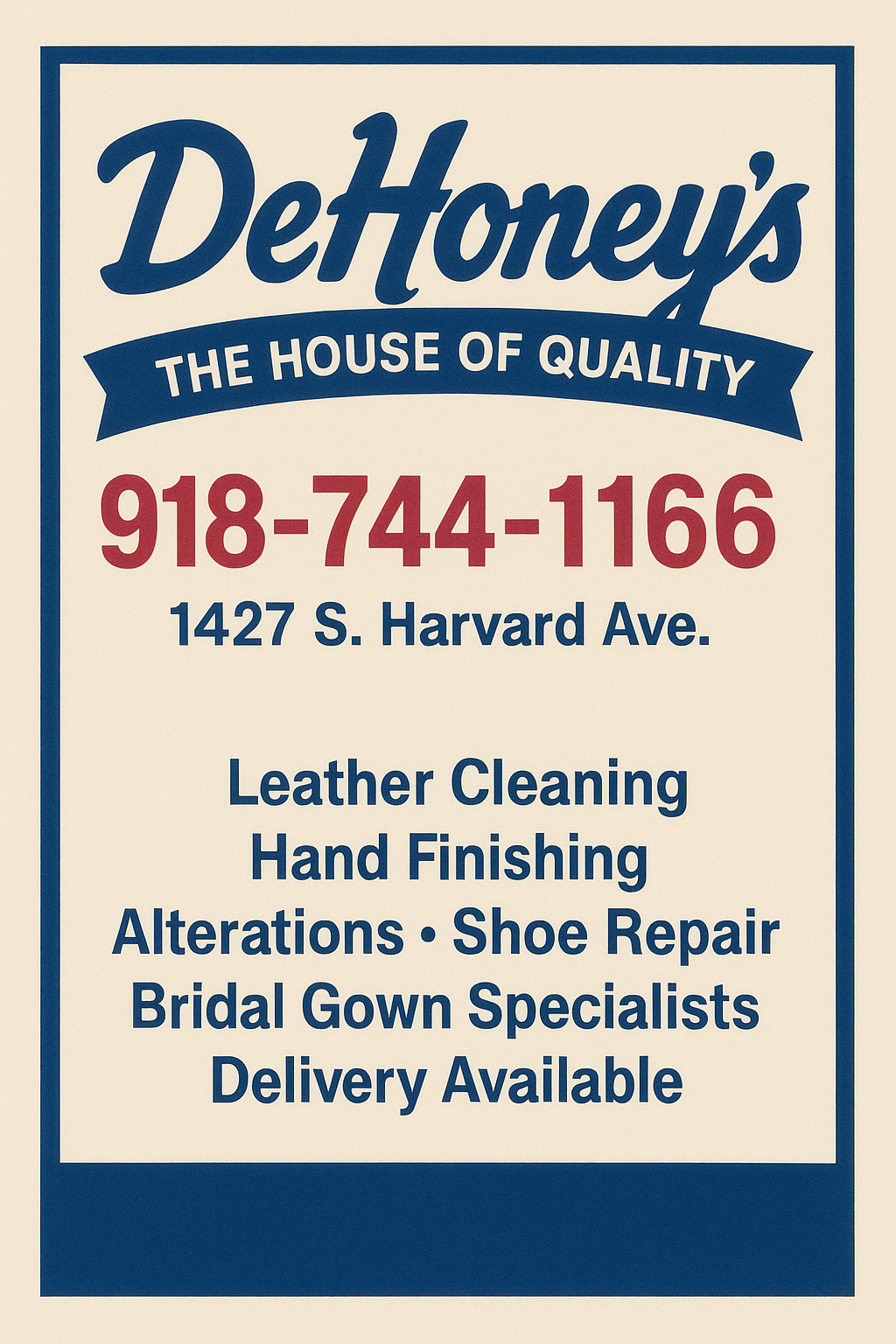 Dehoney's Dry Cleaning