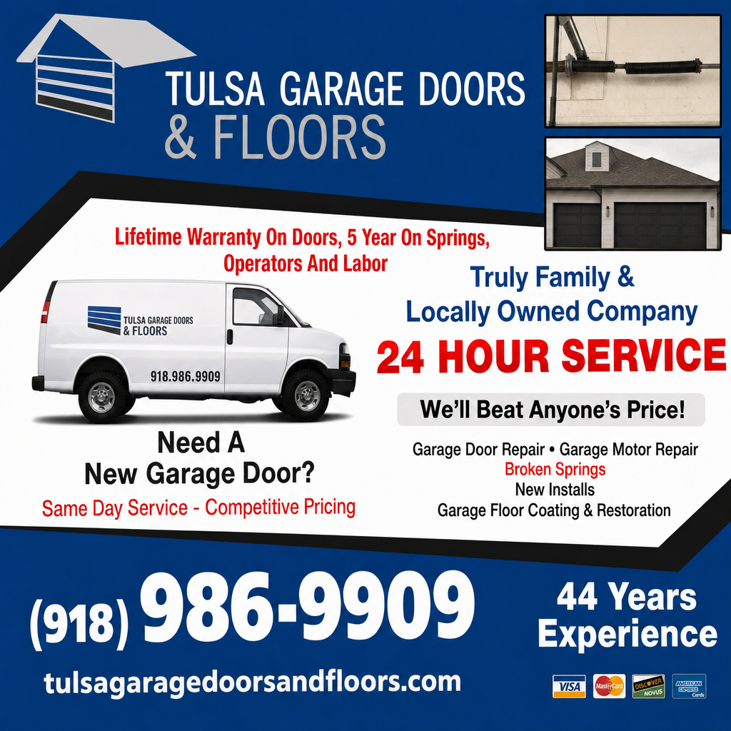 Tulsa Garage Doors & Floors