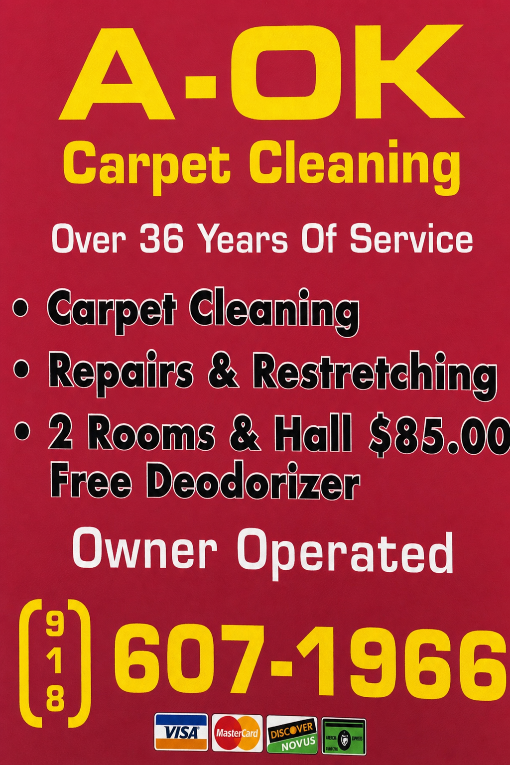 A-OK Carpet Cleaning