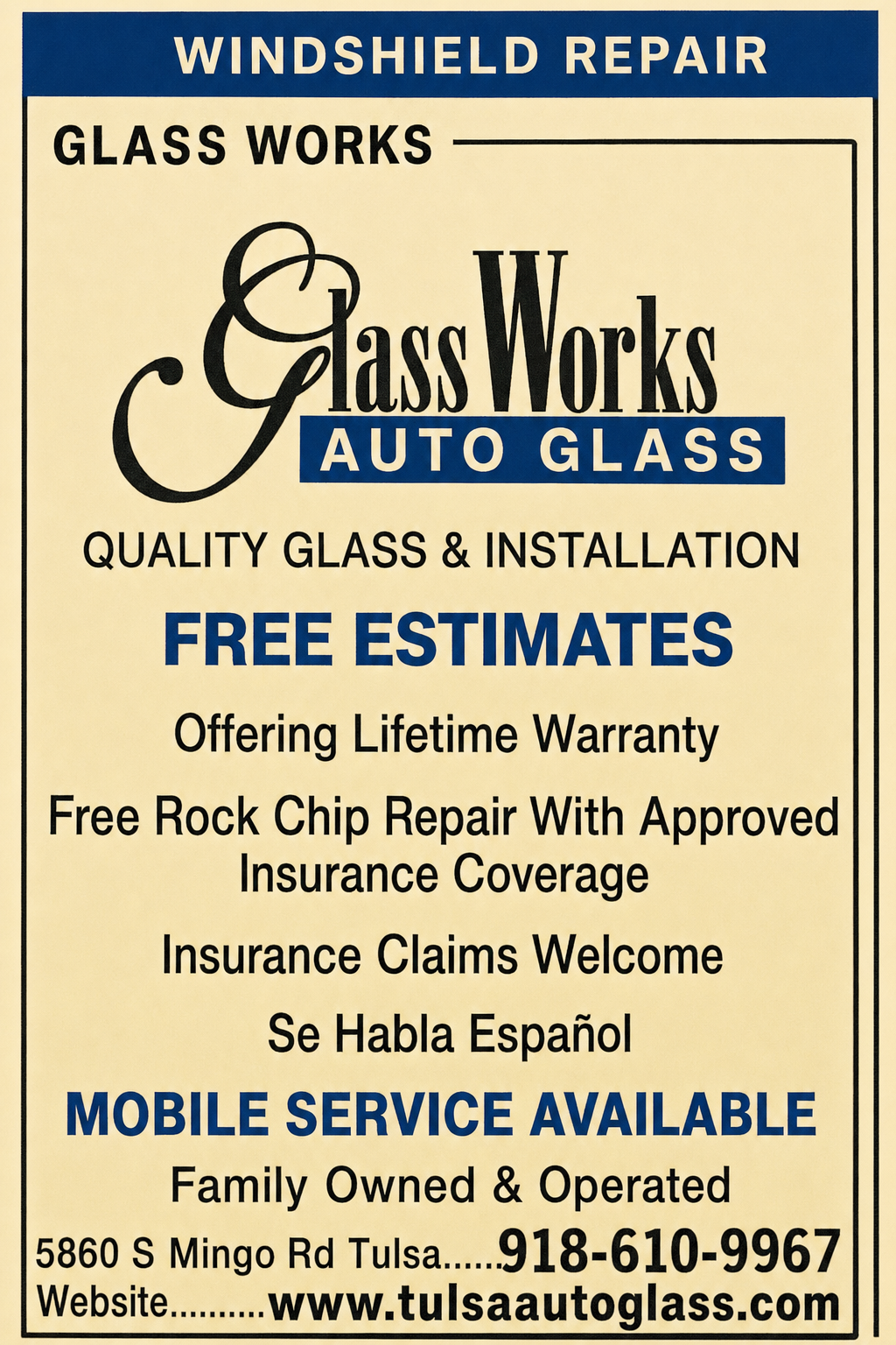 Glass Works Auto Glass