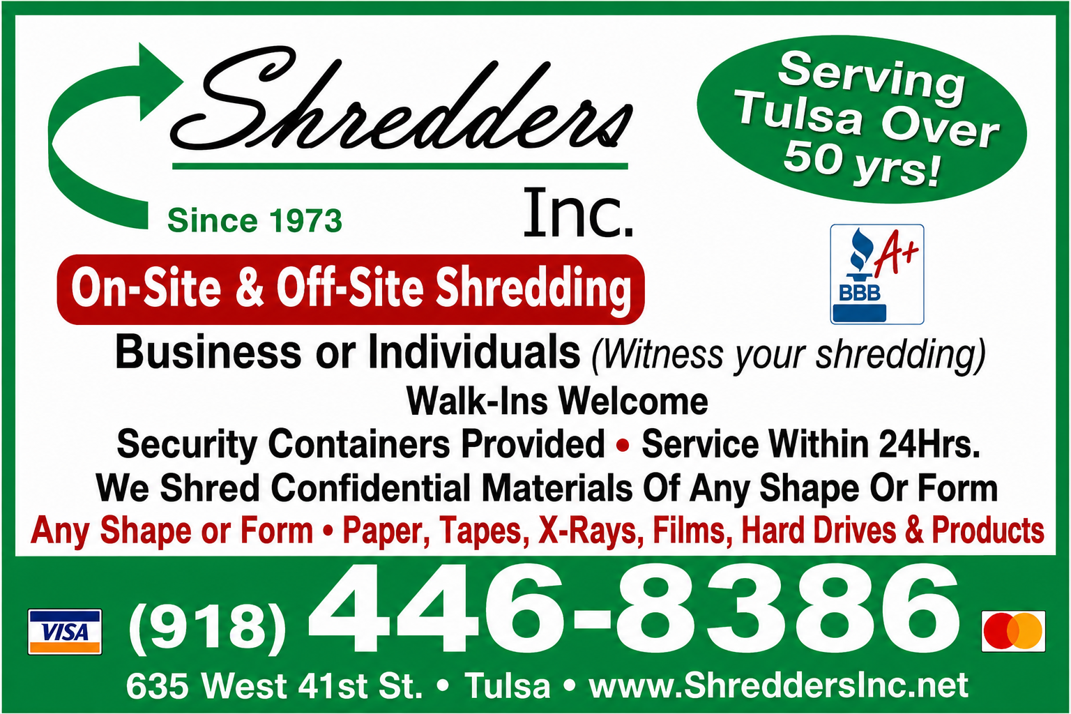 Shredders Inc.