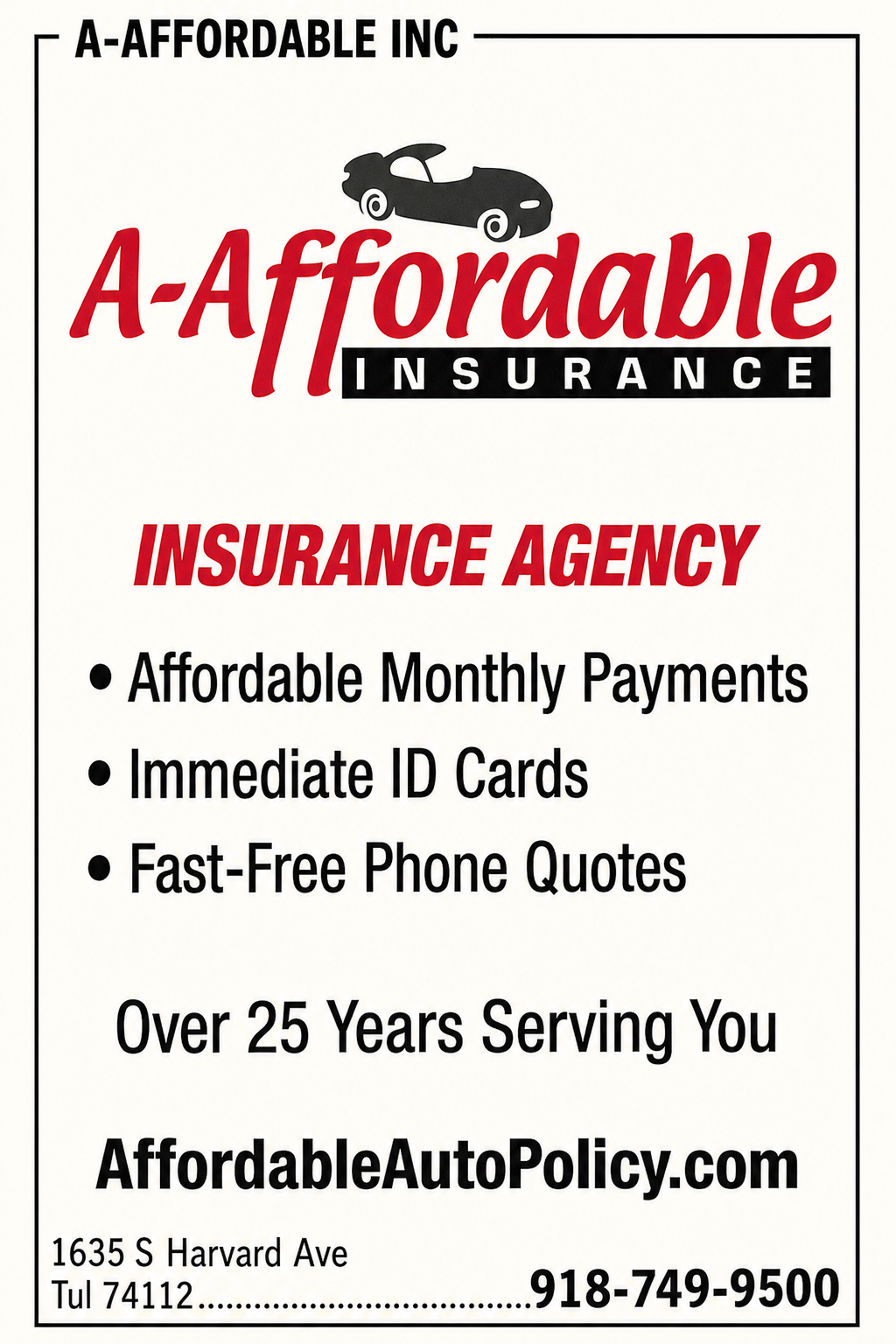 A-Affordable Inc
