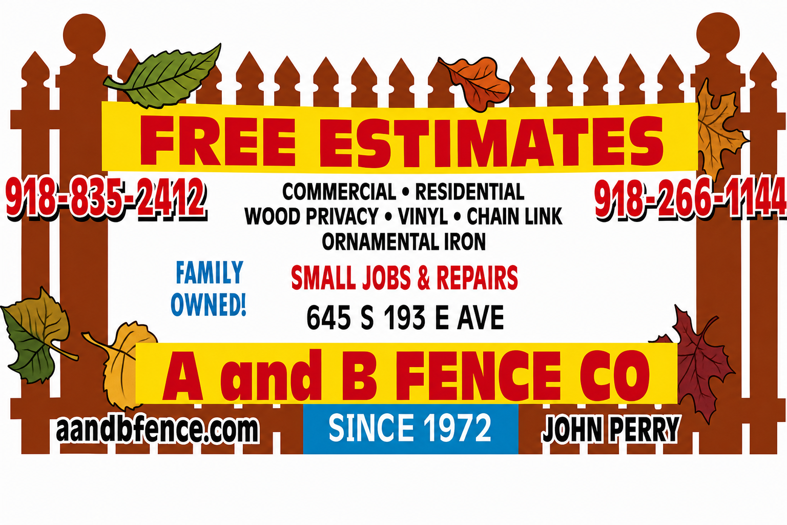 A and B Fence Co
