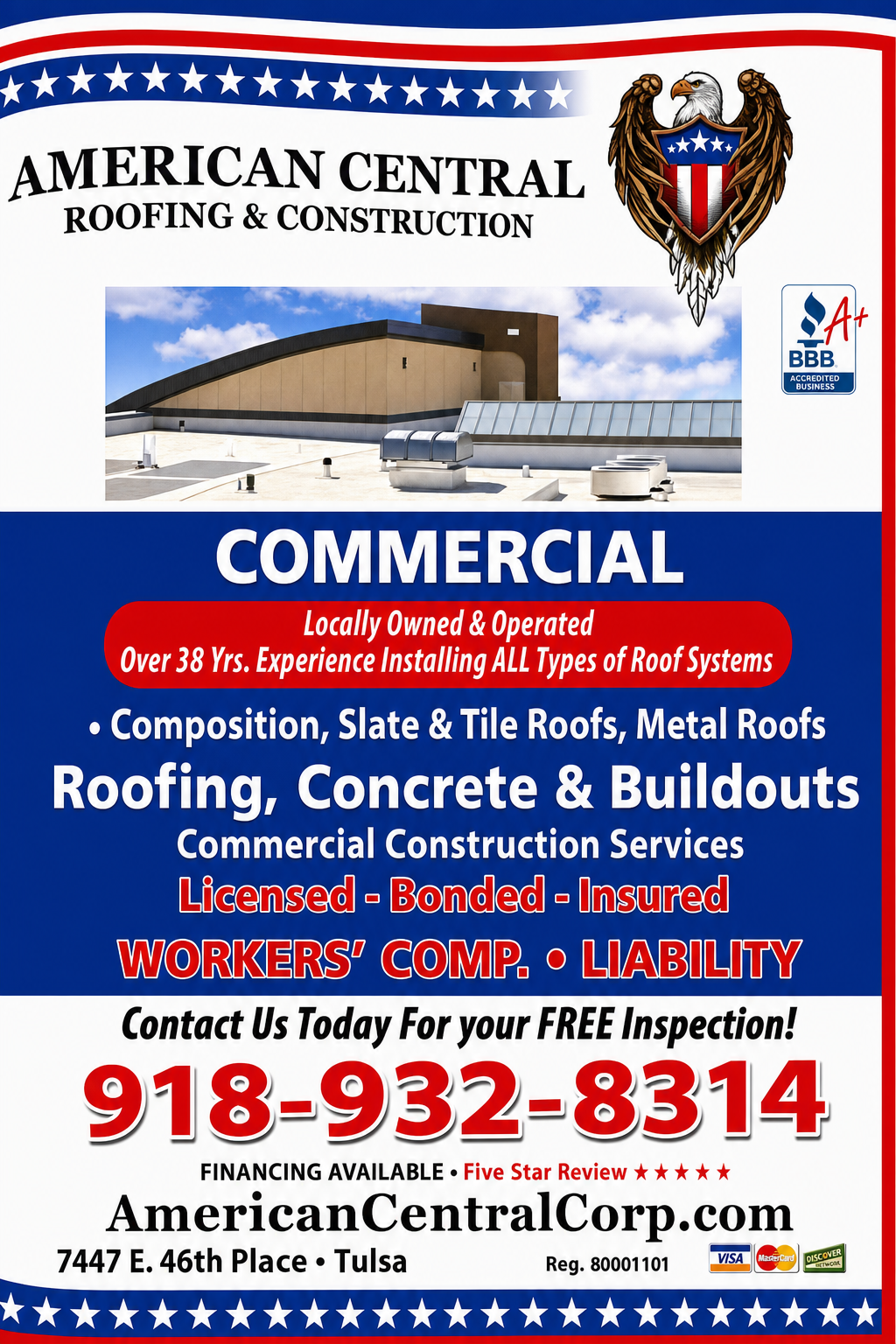 American Central Roofing & Construction