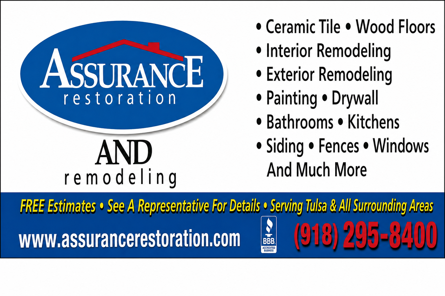 Assurance Restoration and Remodeling