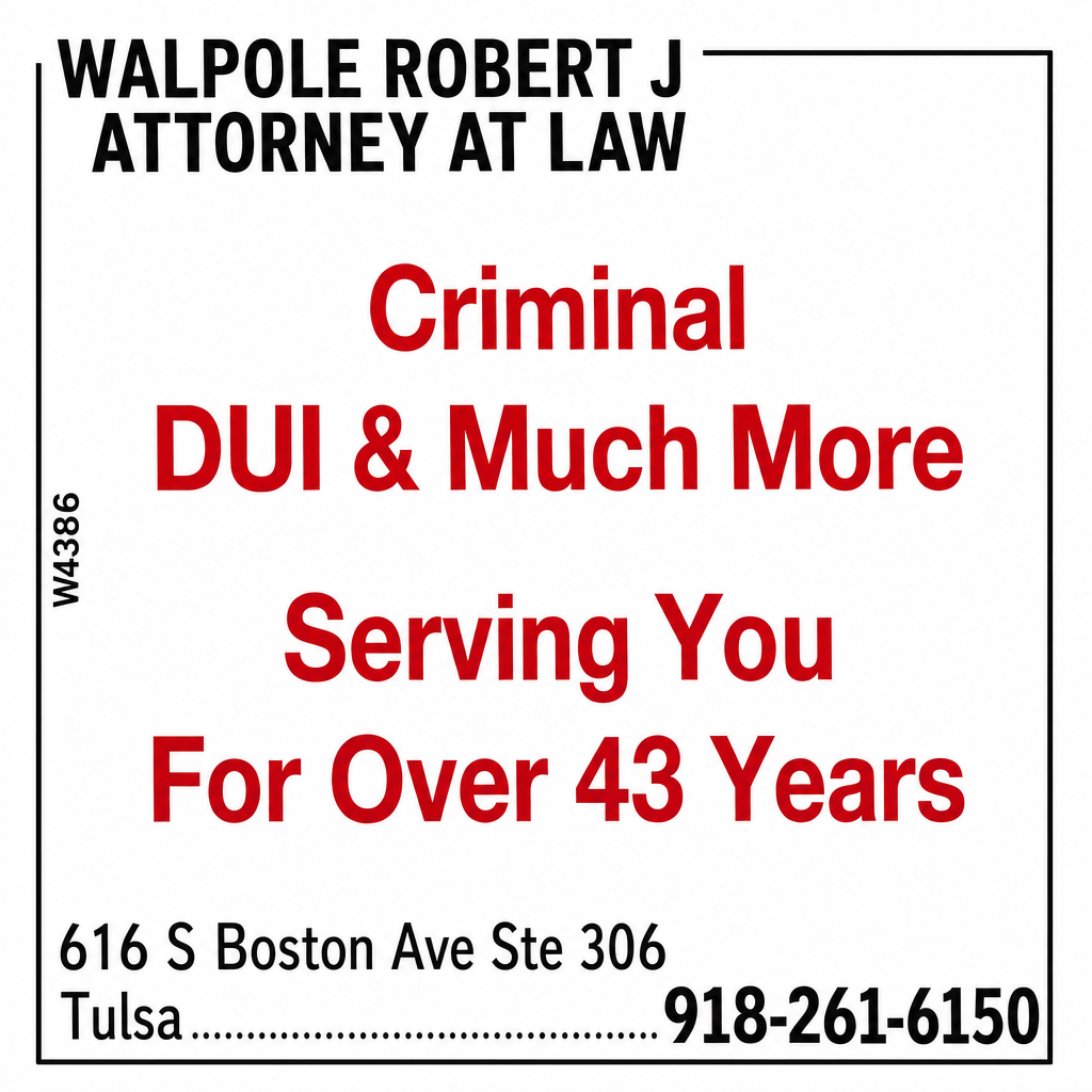 Walpole Robert J Attorney At Law
