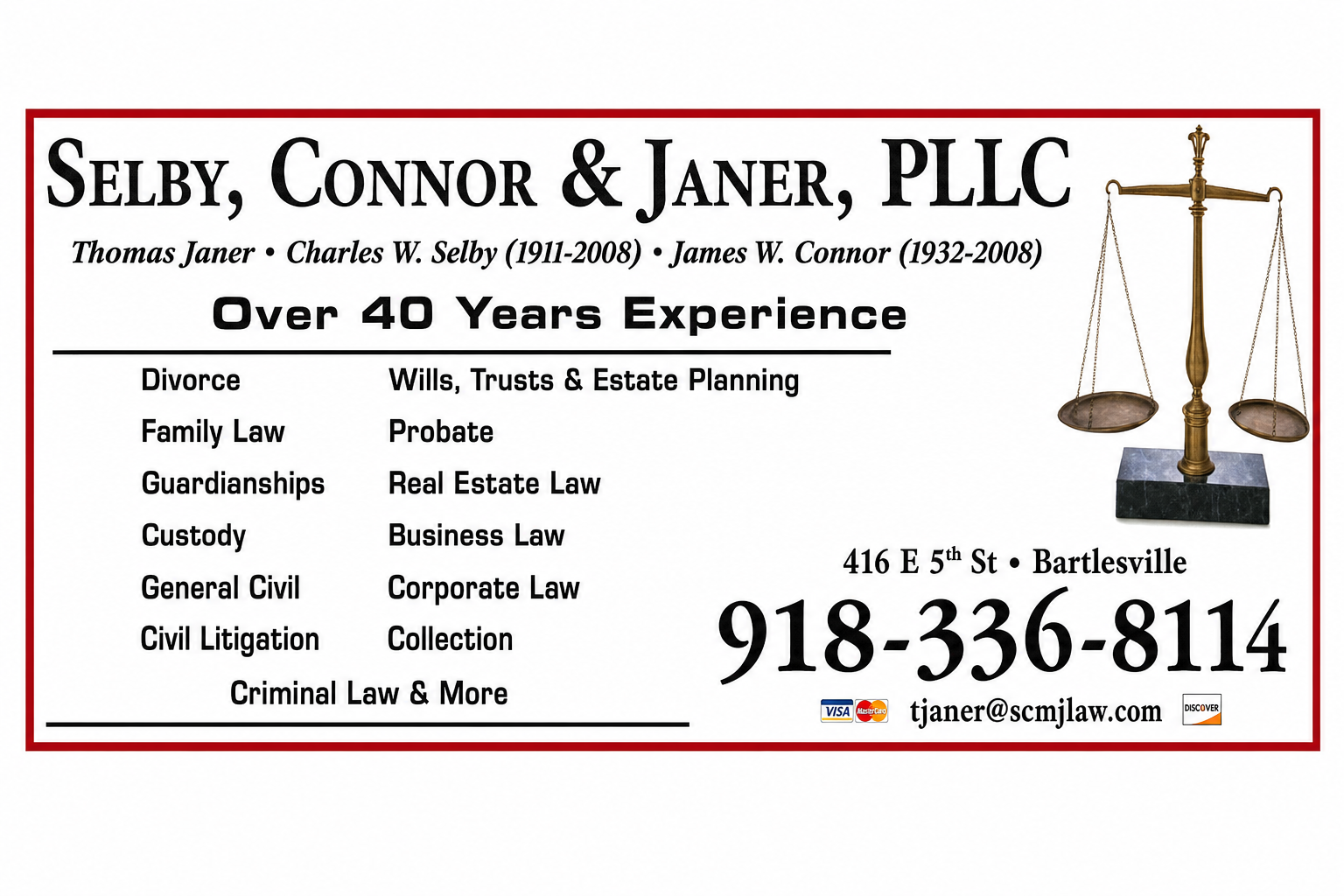 Selby, Connor & Janer, PLLC