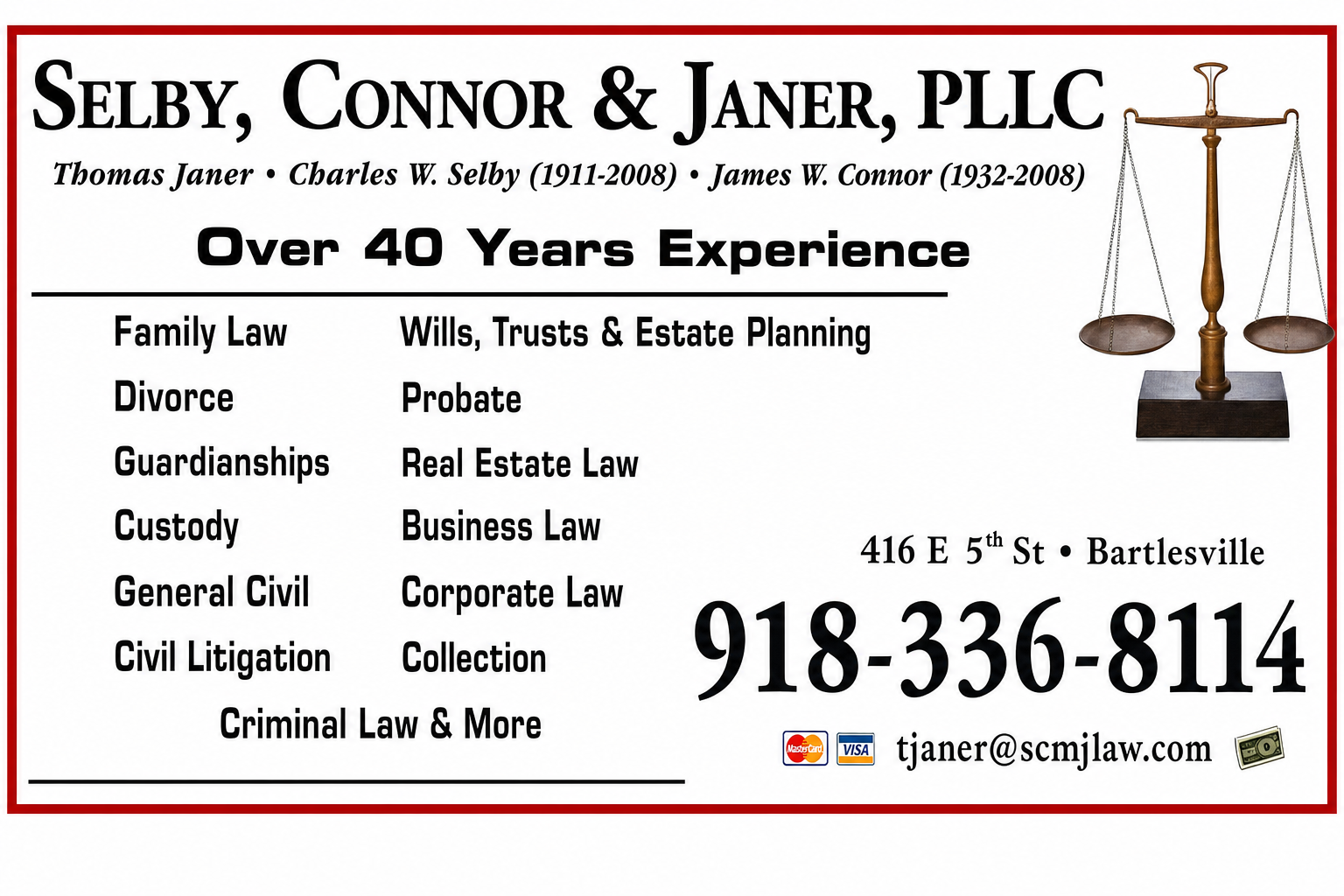 Selby, Connor & Janer, PLLC