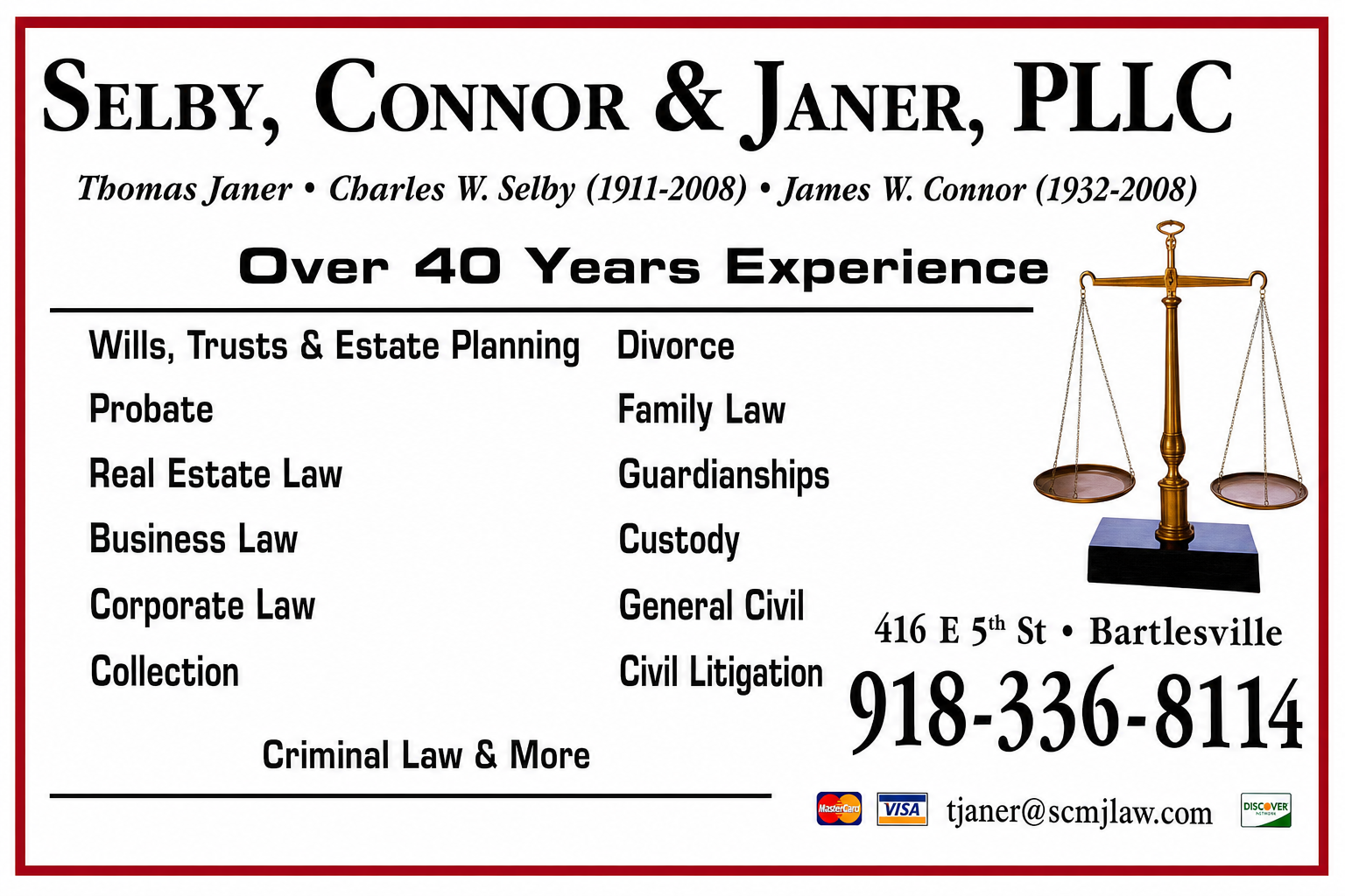 Selby, Connor & Janer, PLLC