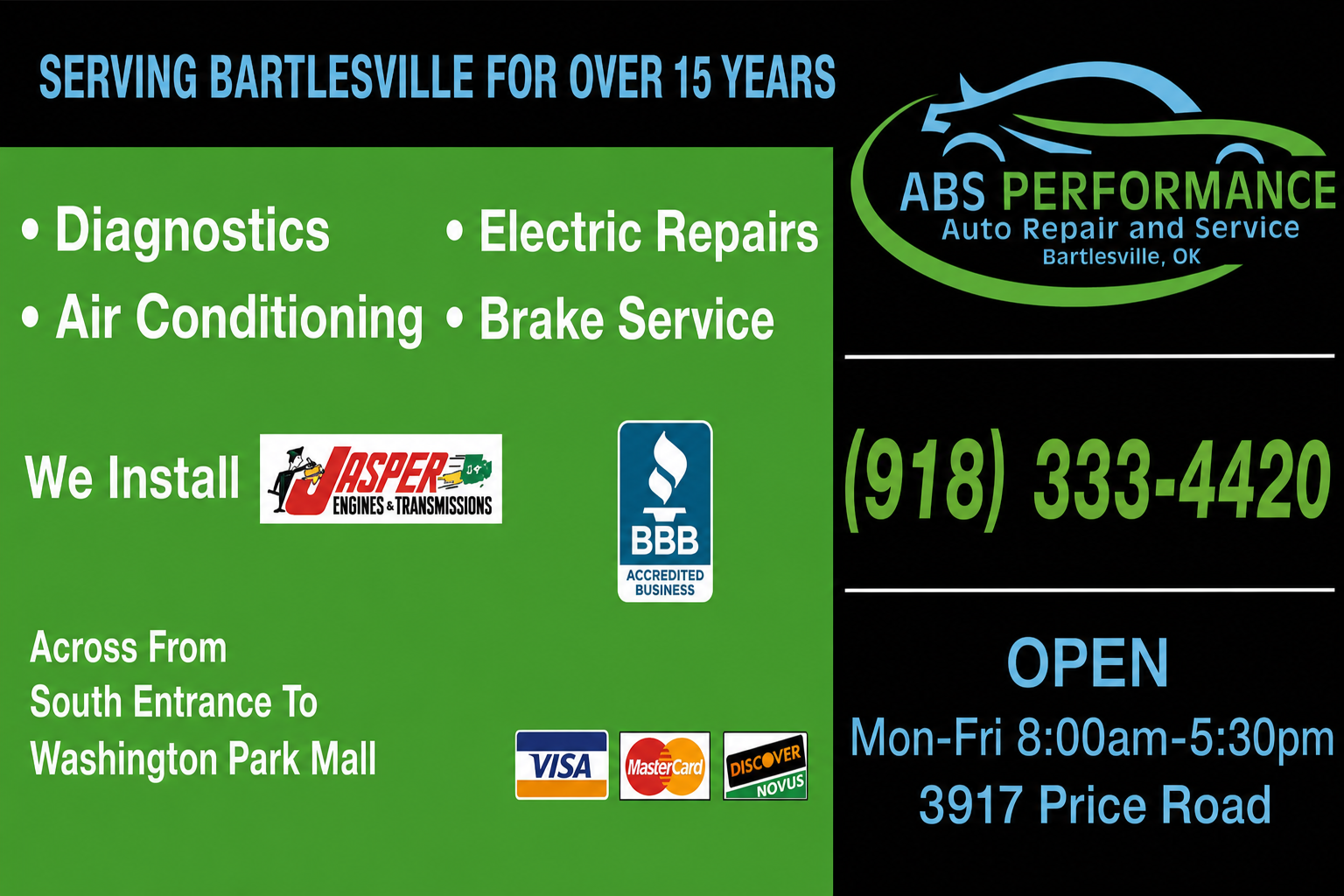 ABS Performance Auto Service & Repair