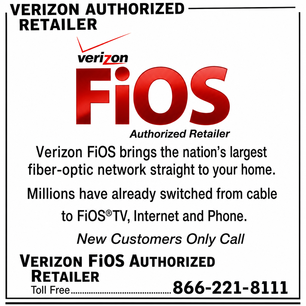 Verizon FiOS Authorized Retailer