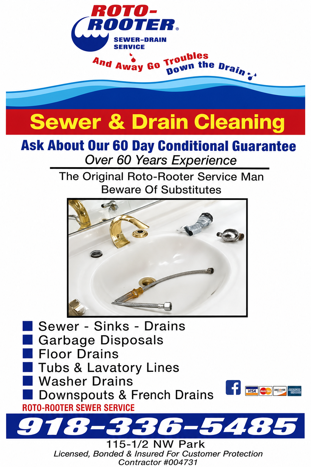 Roto-Rooter Sewer Service