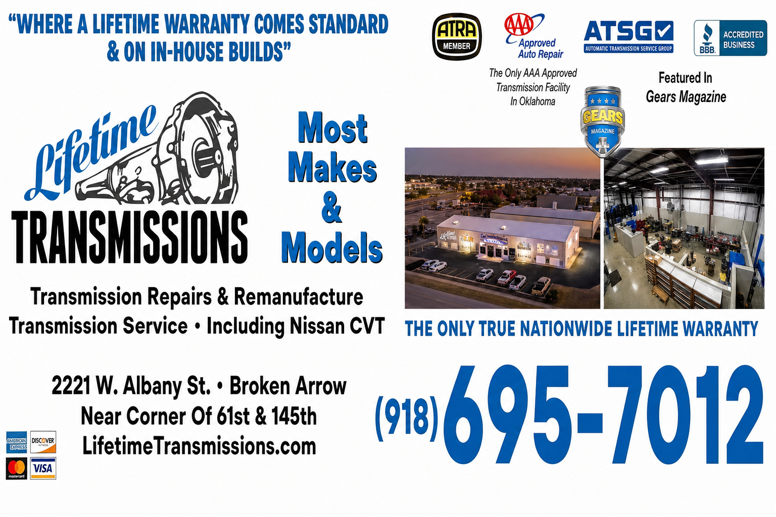 Lifetime Transmissions
